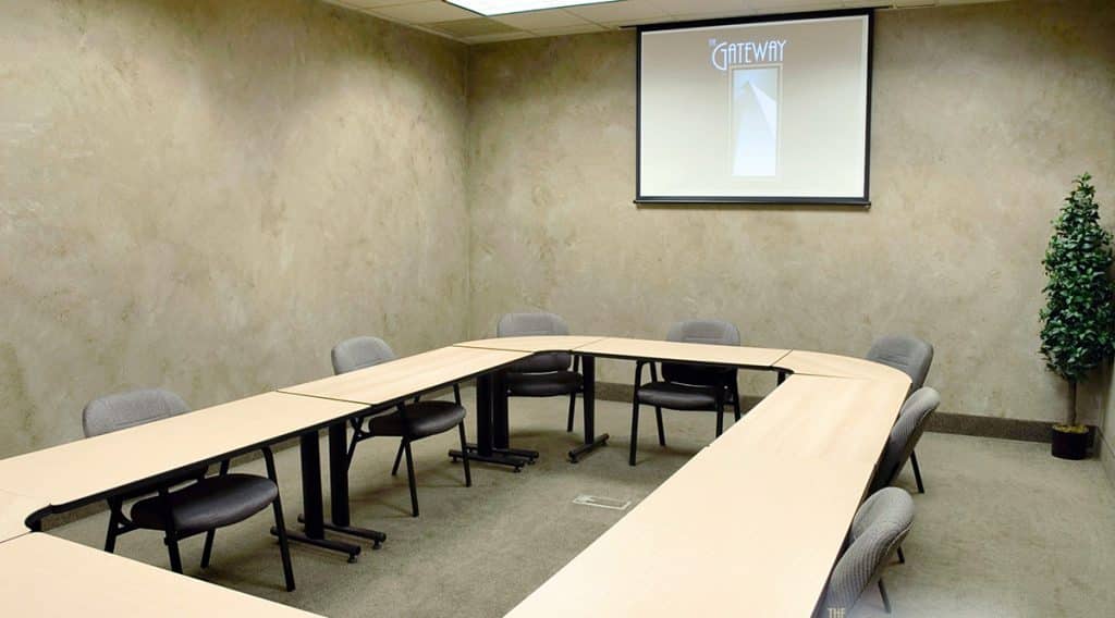 Innovation Center meeting room at Gateway Ohio